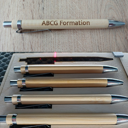 Stylo en bois personnalisé