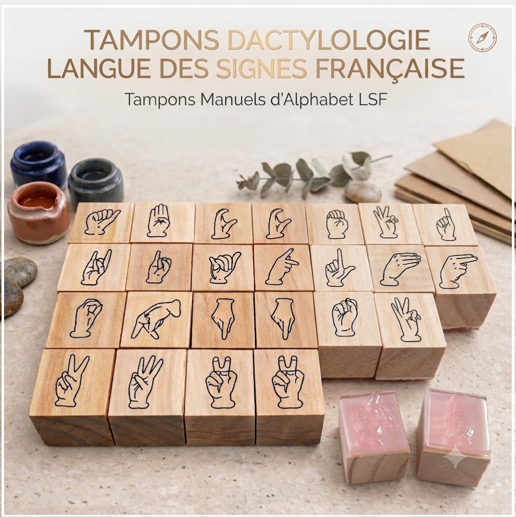 Tampon Langue des signes Française