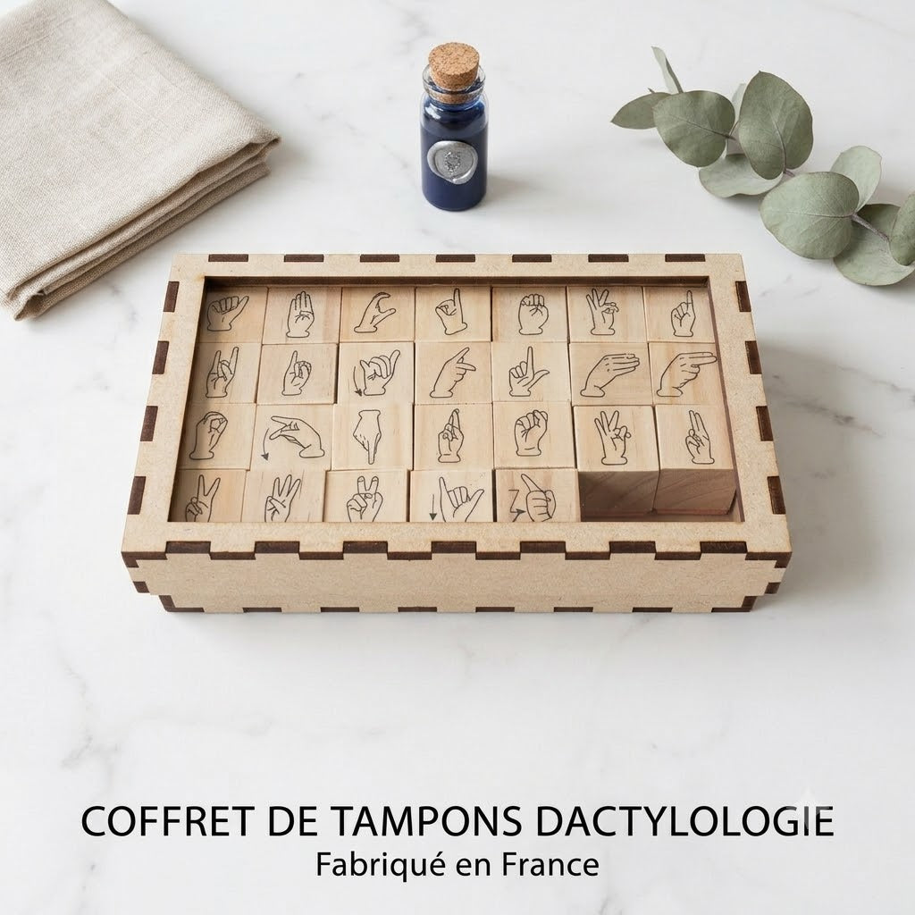 Tampons LSF en coffret