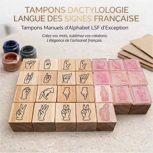 tampon langue des signes française